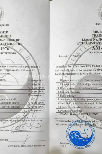 Массажистка Алена - Фото 8 №5779